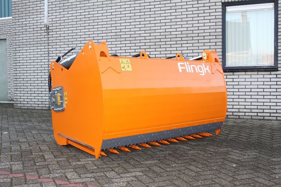 FlingK KHMII skæregrab – medium serie til frontlæssere 5–10 tons
